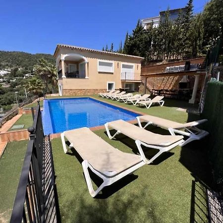 Villa Casa Mas Ambros Con Piscina Desbordante Calonge  Esterno foto