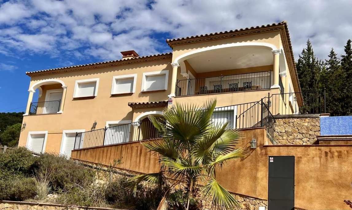 Villa Casa Mas Ambros Con Piscina Desbordante Calonge  Esterno foto
