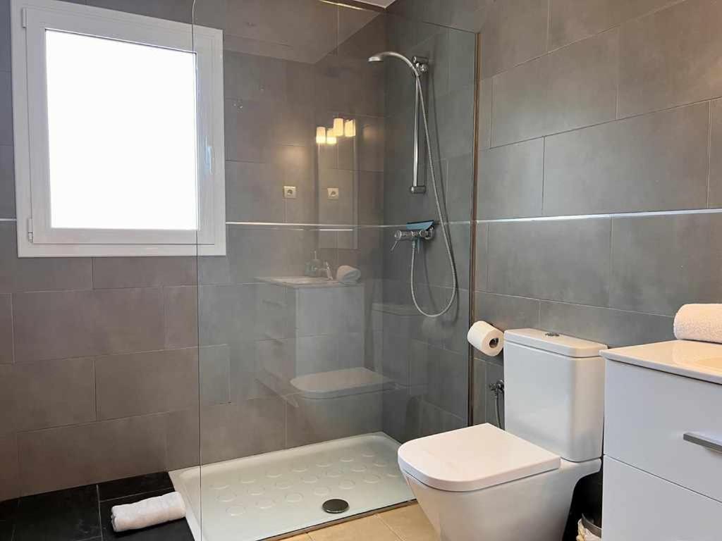 Villa Casa Mas Ambros Con Piscina Desbordante Calonge  Esterno foto